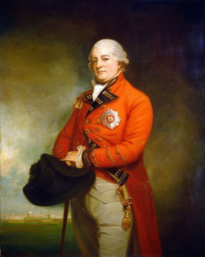 Archibald Campbell (britischer Offizier) von George Romney